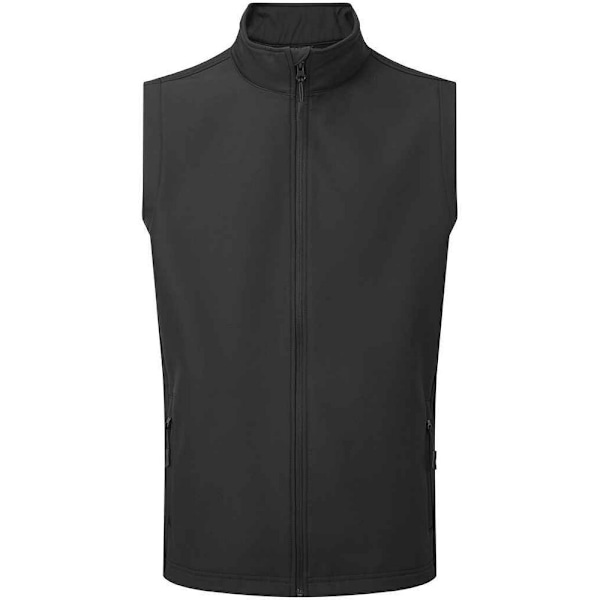 Premier Mens Vindtät Väst 4XL Svart Black 4XL