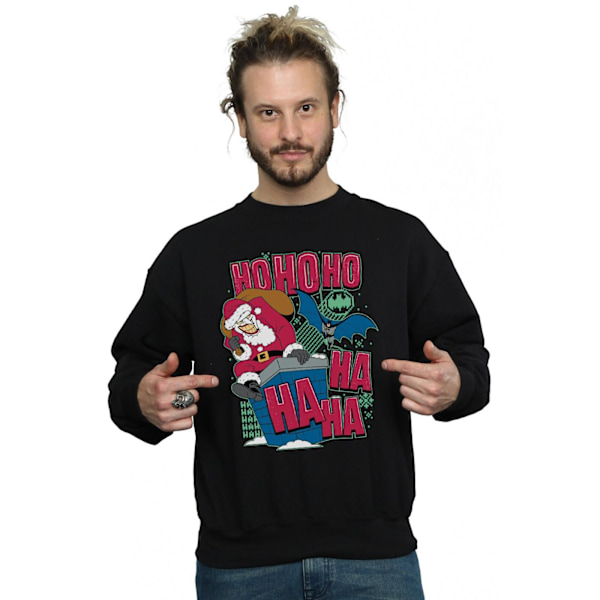 DC Comics Herr Batman Och Joker Ha Ha Ha Ho Ho Ho Sweatshirt 5X Black 5XL