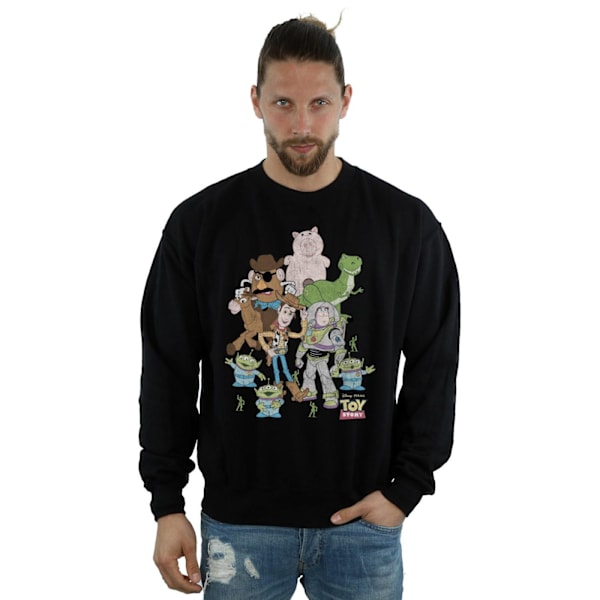 Toy Story Herrgrupp Sweatshirt L Svart Black L