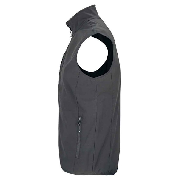 SOLS Falcon Softshell Återvunnen Väst L Charcoal Charcoal L