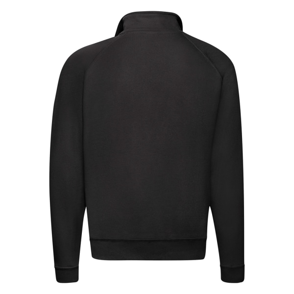 Fruit of the Loom Vuxna unisex klassisk sweatshirt med dragkedja XL Black XL