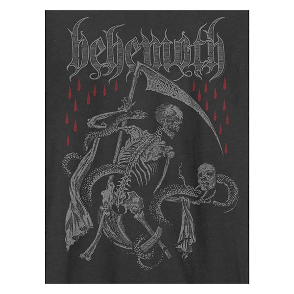 Amplified Unisex Vuxen Death Entity Behemoth T-Shirt L Kolgrå Charcoal L