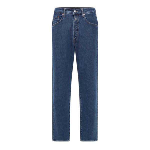 Replay Herr Jeans i Rak Modell i Bomull 32R Blå Blue 32R