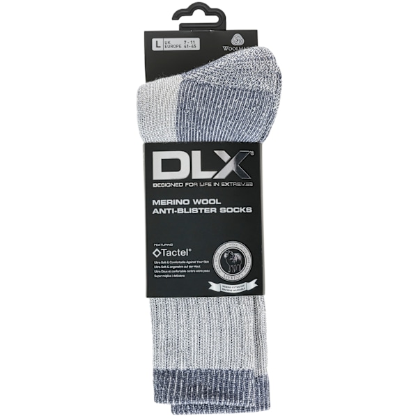 Trespass Strolling DLX Vandringsstrumpor för Herr 7/11 Grå Melange Grey Marl 7/11