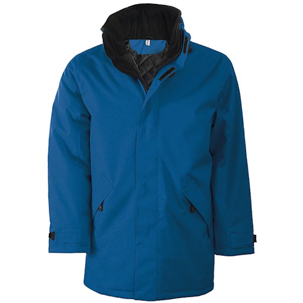 Kariban Herr Parka Performance Jacka 3XL Ljus Royal/Svart Light Royal/Black 3XL