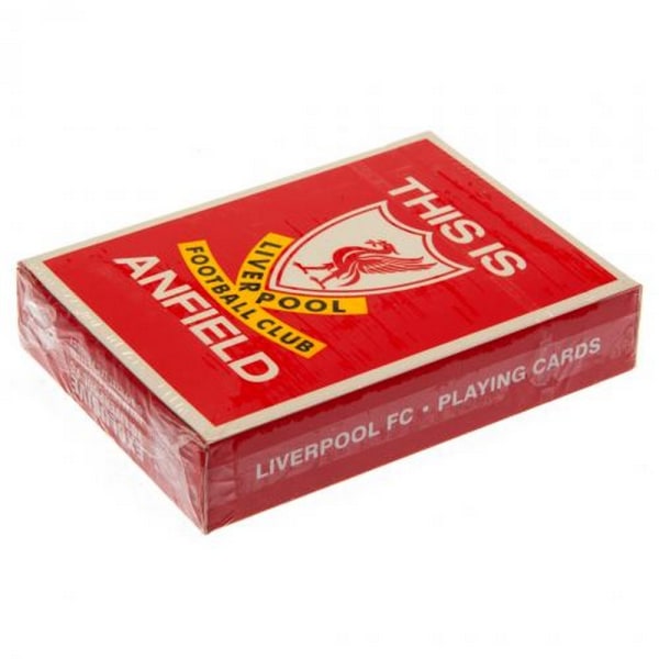 Liverpool FC Detta är Anfield Spelkort One Size Röd Red One Size