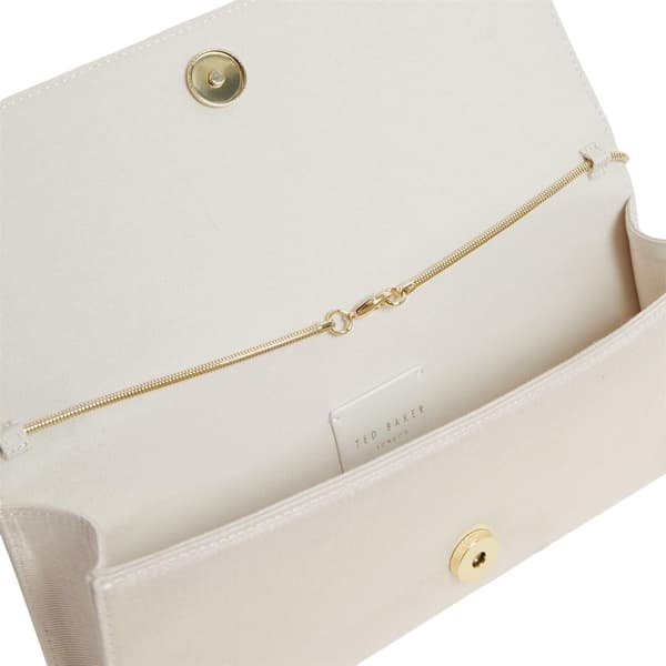Ted Baker Logokopplingsväska En Storlek Ivory Ivory One Size