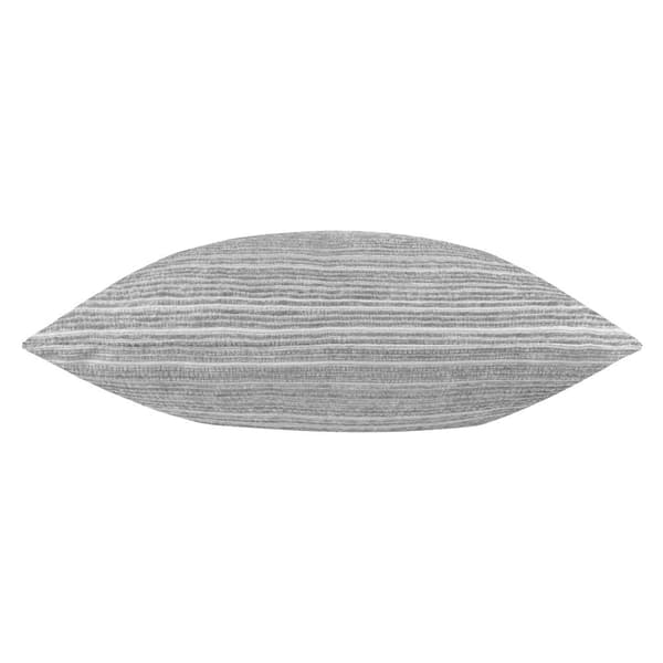 Paoletti Jupiter Chenille Jacquard Kuddfodral 50cm x 50cm Si Silver 50cm x 50cm