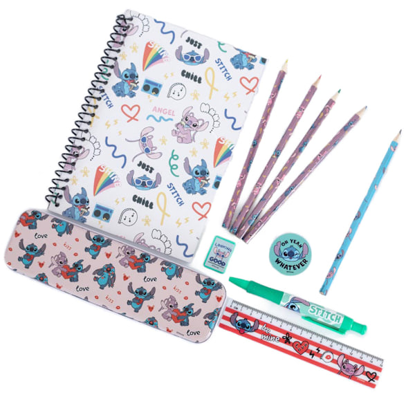 Lilo & Stitch Du Är Min Favorit Bumper Stationery Set En Storlek Multi Multicoloured One Size