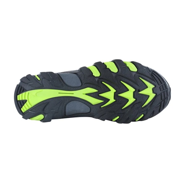 Hi-Tec Boys Blackout Mid Cut Vandringskängor 10 UK Barn Svart/Lime Black/Lime 10 UK Child