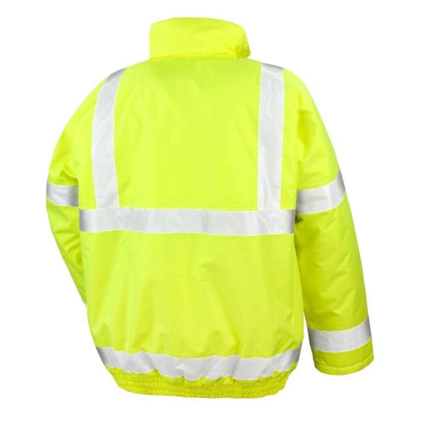 SAFE-GUARD by Result Herr Hi-Vis Vinter Blouson Jacka XXL Gul Yellow XXL