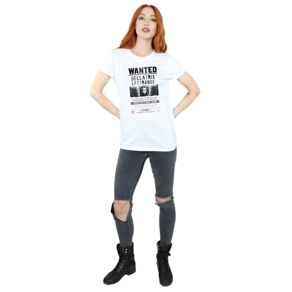 Harry Potter Dam/Kvinnor Bellatrix Lestrange Efterlyst Affisch Co White L
