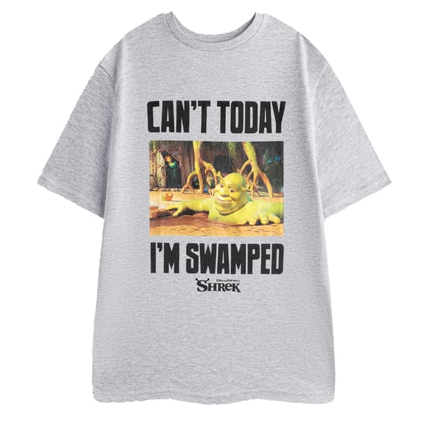 Shrek Herr Kan Inte Idag Jag Är Översvämmad Kortärmad Lång Pyjamas Set Multicoloured XL