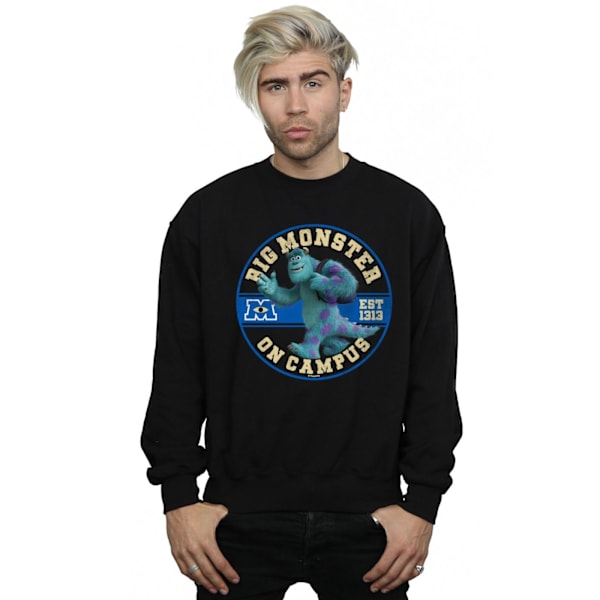 Disney Herr Monsters University Monster On Campus Sweatshirt 4X Black 4XL