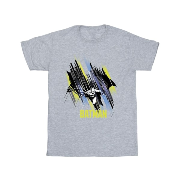 DC Comics Boys Batman Flygande Batman T-shirt 7-8 år Sports Grå Sports Grey 7-8 Years