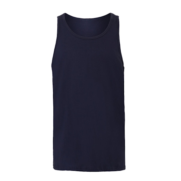 Bella + Canvas Unisex Adult Jersey Tank Top XS Navy Navy XS