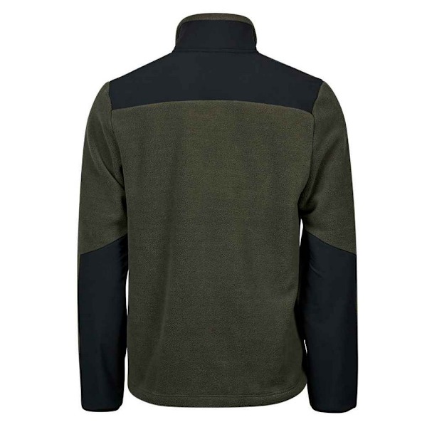 Tee Jays Herr Mountain Fleece Jacka XL Deep Green/Black Deep Green/Black XL
