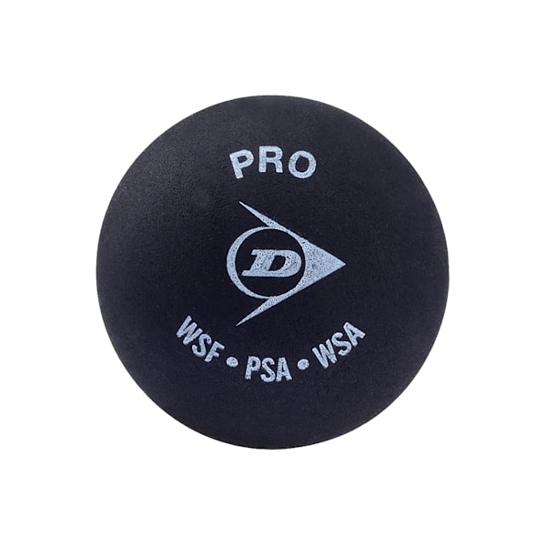 Dunlop Pro Squashbollar (12-pack) En Storlek Svart/Vit Black/White One Size