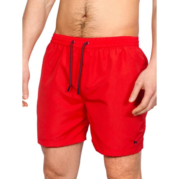 Bewley & Ritch Herr Alden badshorts M Röd Red M