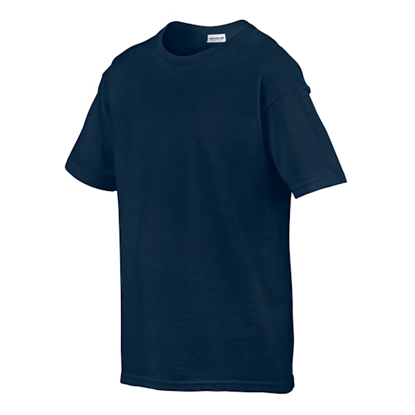 Gildan Barn/Kids SoftStyle Ringspun T-shirt 5-6 År Marinblå Navy 5-6 Years