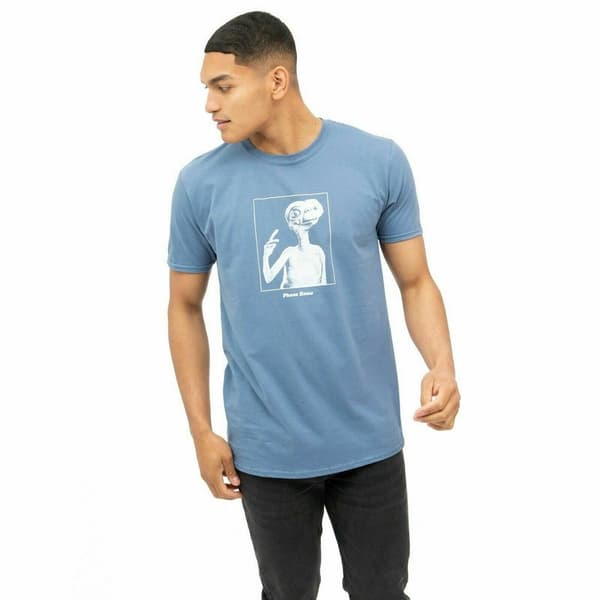 E.T. Herr Phone Home T-shirt S Indigo Indigo S