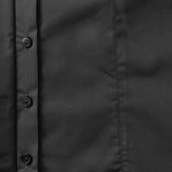 Russell Collection Dam/Kvinna Långärmad Poly-Bomull Easy C Black 4XL
