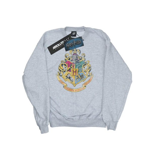 Harry Potter Herr Hogwarts Crest Bomullströja S Sports Grå Sports Grey S