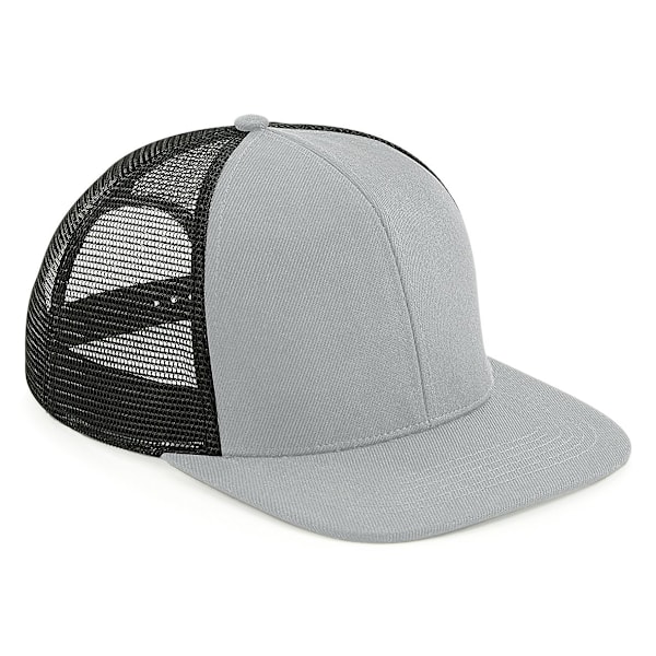 Beechfield Unisex Trucker Cap för Vuxna, En Storlek, Grå/Svart Grey/Black One Size