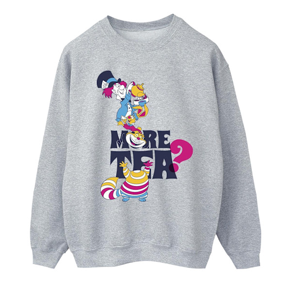 Disney Herr Alice In Wonderland More Tea Sweatshirt S Sports Grå Sports Grey S