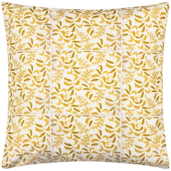 Paoletti Minton Tile Utekuddeöverdrag 55cm x 55cm Saffran Saffron 55cm x 55cm