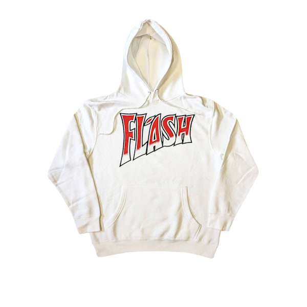 Queen Unisex Vuxen Flash Pullover Hoodie L Vit White L