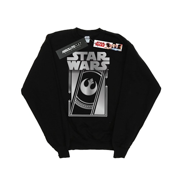 Star Wars The Last Jedi Frame Metallic Sweatshirt L Svart Black L