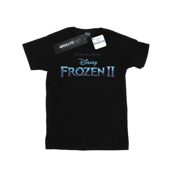 Disney Mens Frozen 2 Movie Logo T-Shirt 5XL Svart Black 5XL