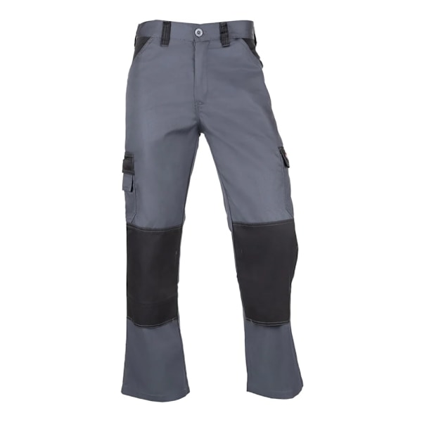 Dickies Herr Everyday Kontrastpanel Byxor 38R Grå Grey 38R