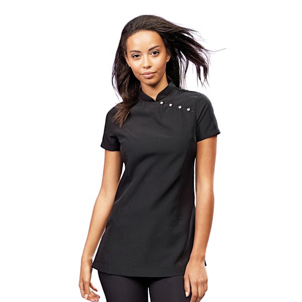 Premier Dam/Kvinnor *Mika* Tunika / Hälsa Skönhet & Spa / Arbetskläder Black 8