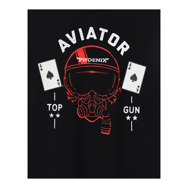 Top Gun Herr Aviator T-Shirt S Blå Blue S