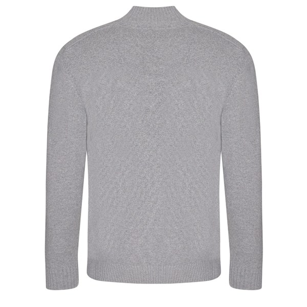 Ecologie Mens Wakhan Zip Neck Sweater XS Heather Heather XS