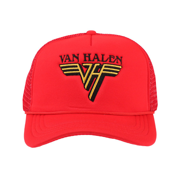 Van Halen Unisex Vuxen Logo Mesh Cap En Storlek Röd/Gul/Svart Red/Yellow/Black One Size