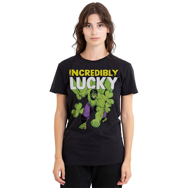 Hulk Unisex Vuxen Otroligt Tursam St Patricks Day T-Shirt L Bl Black L
