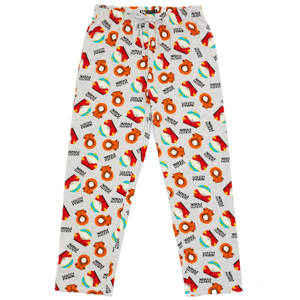 South Park Herrkaraktär Lounge Byxor XXL Grå/Orange/Svart Grey/Orange/Black XXL