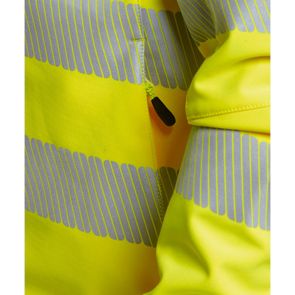 Portwest Unisex Adult PW3 Hi-Vis Soft Shell Jacka XL Gul/Svart Yellow/Black XL
