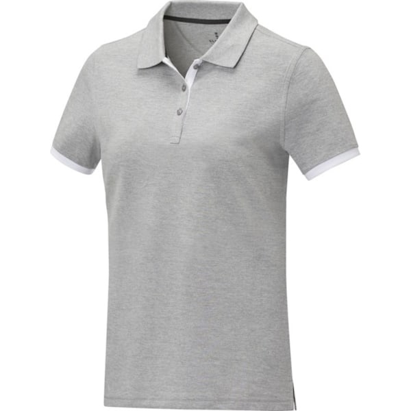 Elevate Womens/Ladies Morgan Kortärmad Polotröja M Heather Heather Grey M