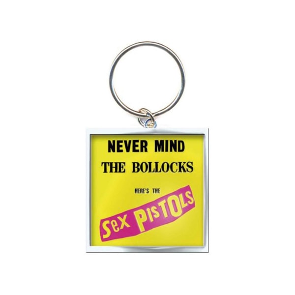 Sex Pistols Never Mind The Bollocks Photo Print Nyckelring One Siz Yellow/Pink/Silver One Size