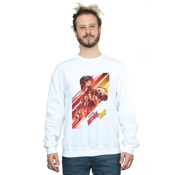 Marvel Studios Herr Ant-Man And The Wasp Poster Sweatshirt 4XL White 4XL