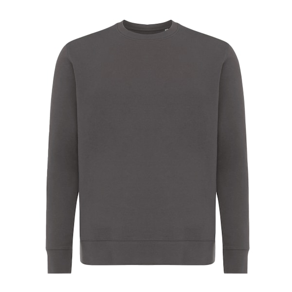 Iqoniq Unisex Vuxen Etosha Återvunnen Bomull Lättvikts Sweatshirt Anthracite M