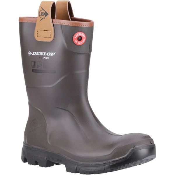Dunlop Unisex vuxen Purofort Rigpro Safety Wellington Boots 6 U Brown 6 UK