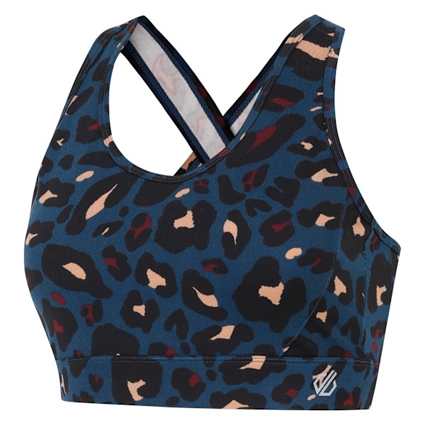 Dare 2B Dam/Dam Swift II Sport-BH med Djurmönster XS Moonl Moonlight Denim XS