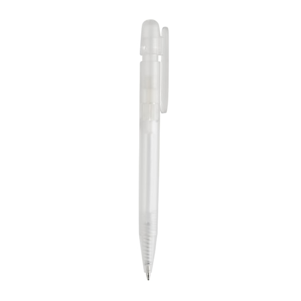 XD Collection Devin Transparent Återvunnen ABS-plast Penna One Si White One Size