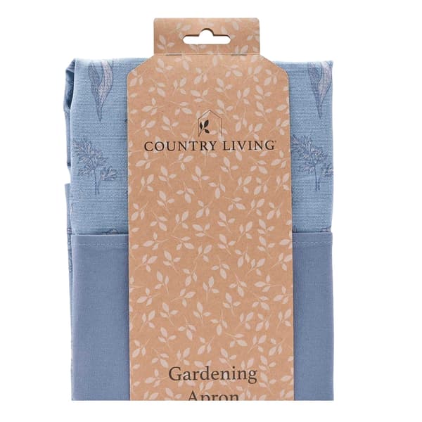 Country Living Trädgårdsförkläde En Storlek Blå Blue One Size