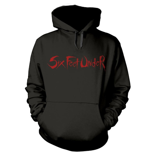 Six Feet Under Unisex Vuxen Logo Hoodie S Svart Black S